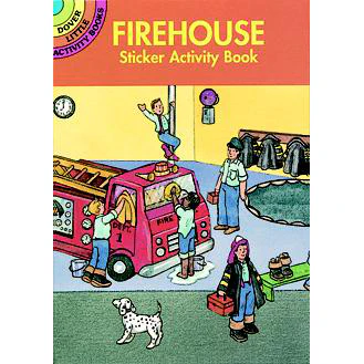 Firehouse Sticker Activity Book 0486298469