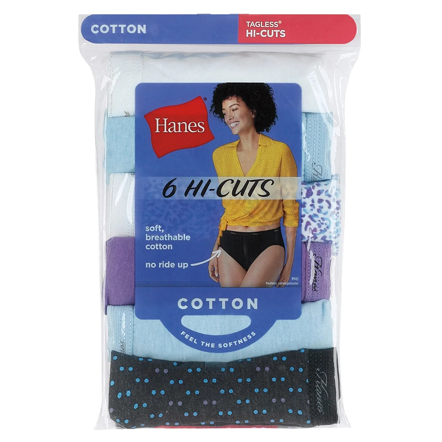 2769-6-pack-women-s-hi-cut-underwear-pp43wb-2.webp 6-Pack Women's Hi-Cut Underwear PP43WB
