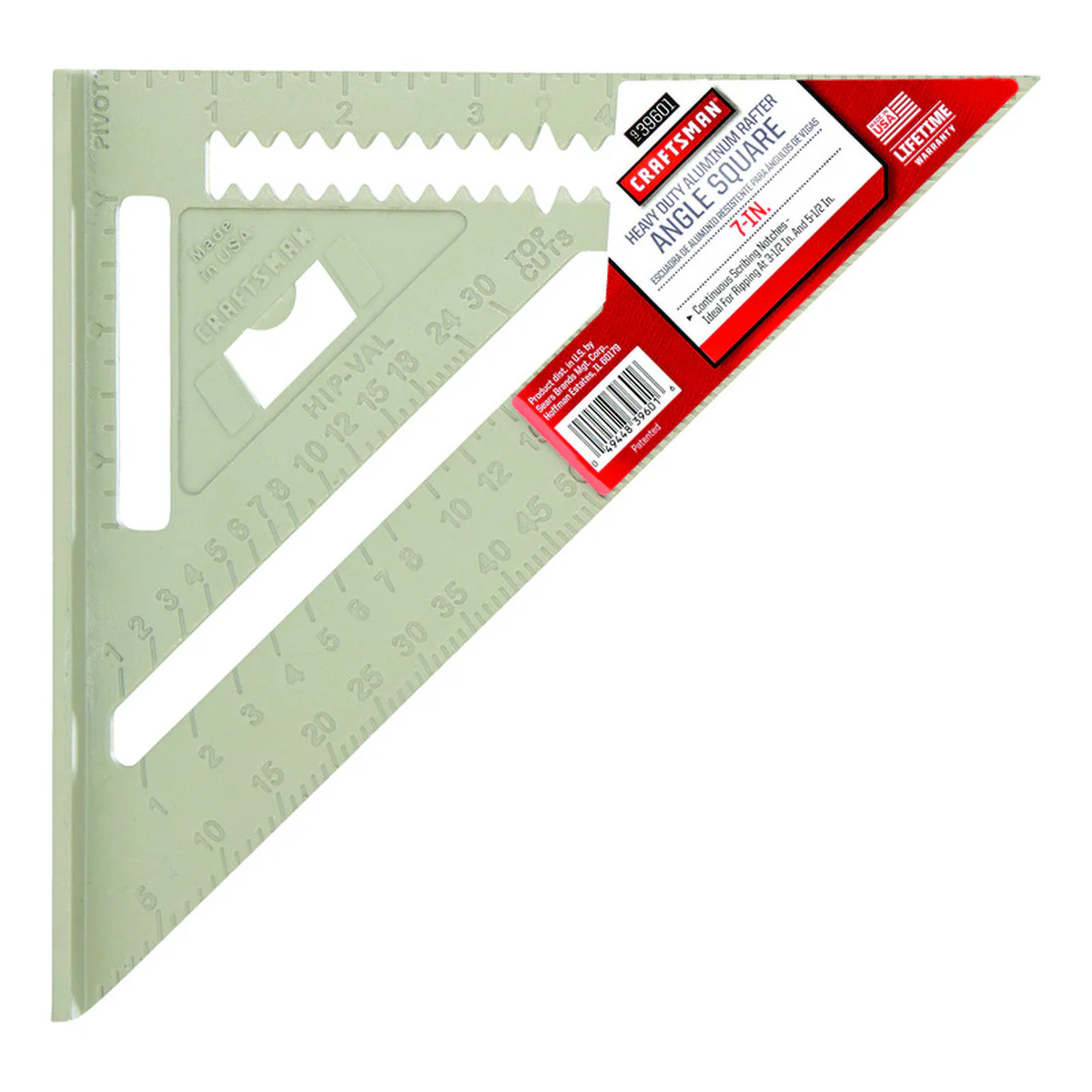 7 Inch Aluminum Rafter Square