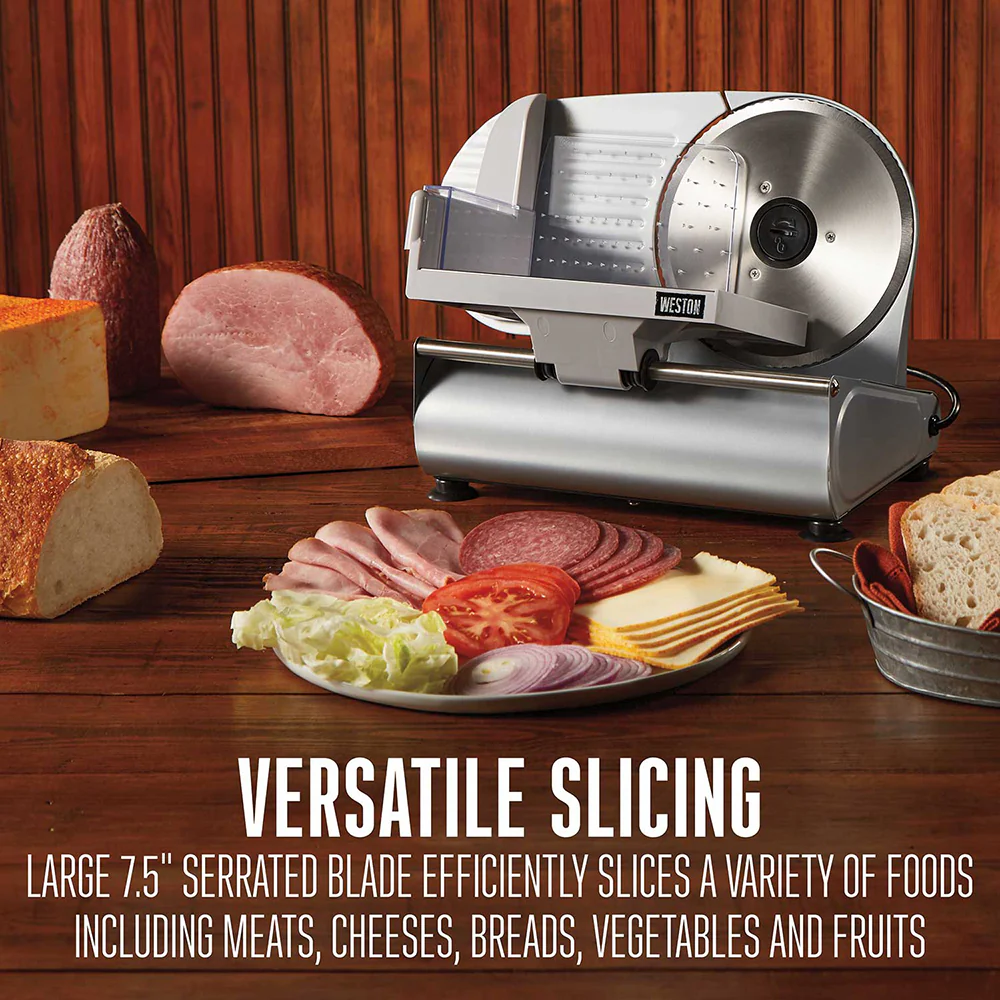 7.5-Inch Meat Slicer 61-0750-W