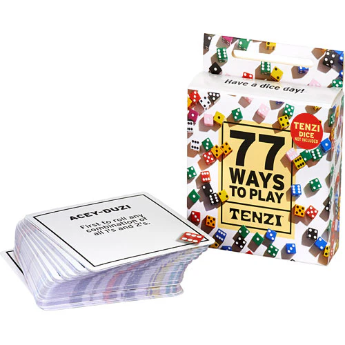 77 Ways To Play TENZI Cards