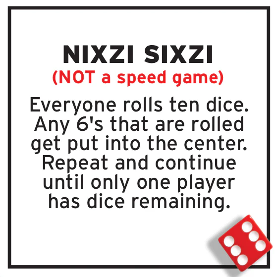77 Ways To Play TENZI Cards