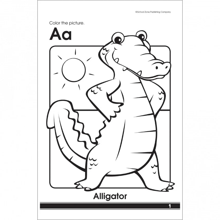 My First ABC Animals Preschool Workbook 02746