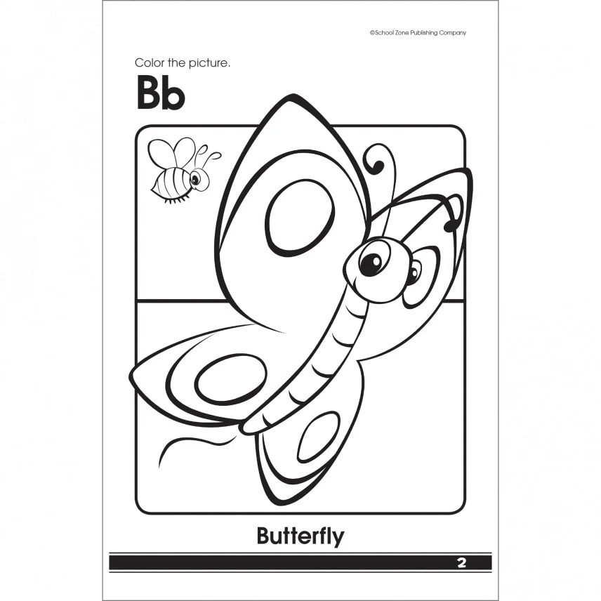 My First ABC Animals Preschool Workbook 02746