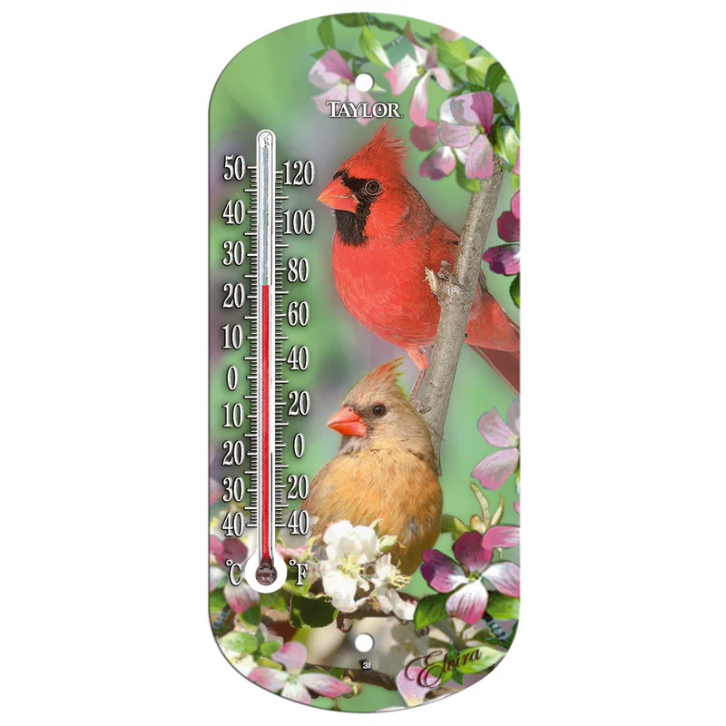 2997-8-inch-decorative-cardinal-suction-thermometer-5204-1.webp 8 Inch Decorative Cardinal Suction Thermometer 5204