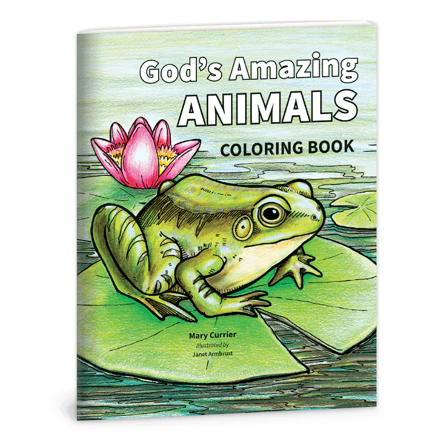 God's Amazing Animals Coloring Book 9780878133390