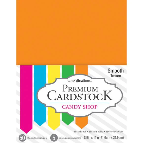 8.5x11 Candy Shop Premium Cardstock 377695