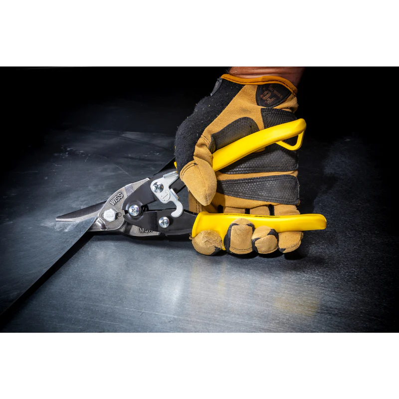 9-3/4 in. Stainless Steel Straight Combination Pattern Snips 18 Ga. M3R 21985