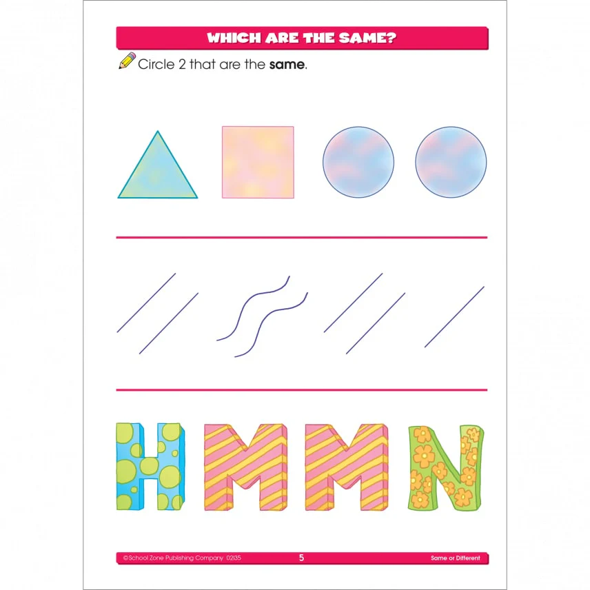 Preschool Basics Workbook 02135