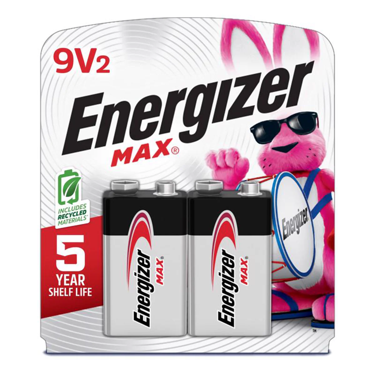 9-Volt Alkaline Batteries 522BP