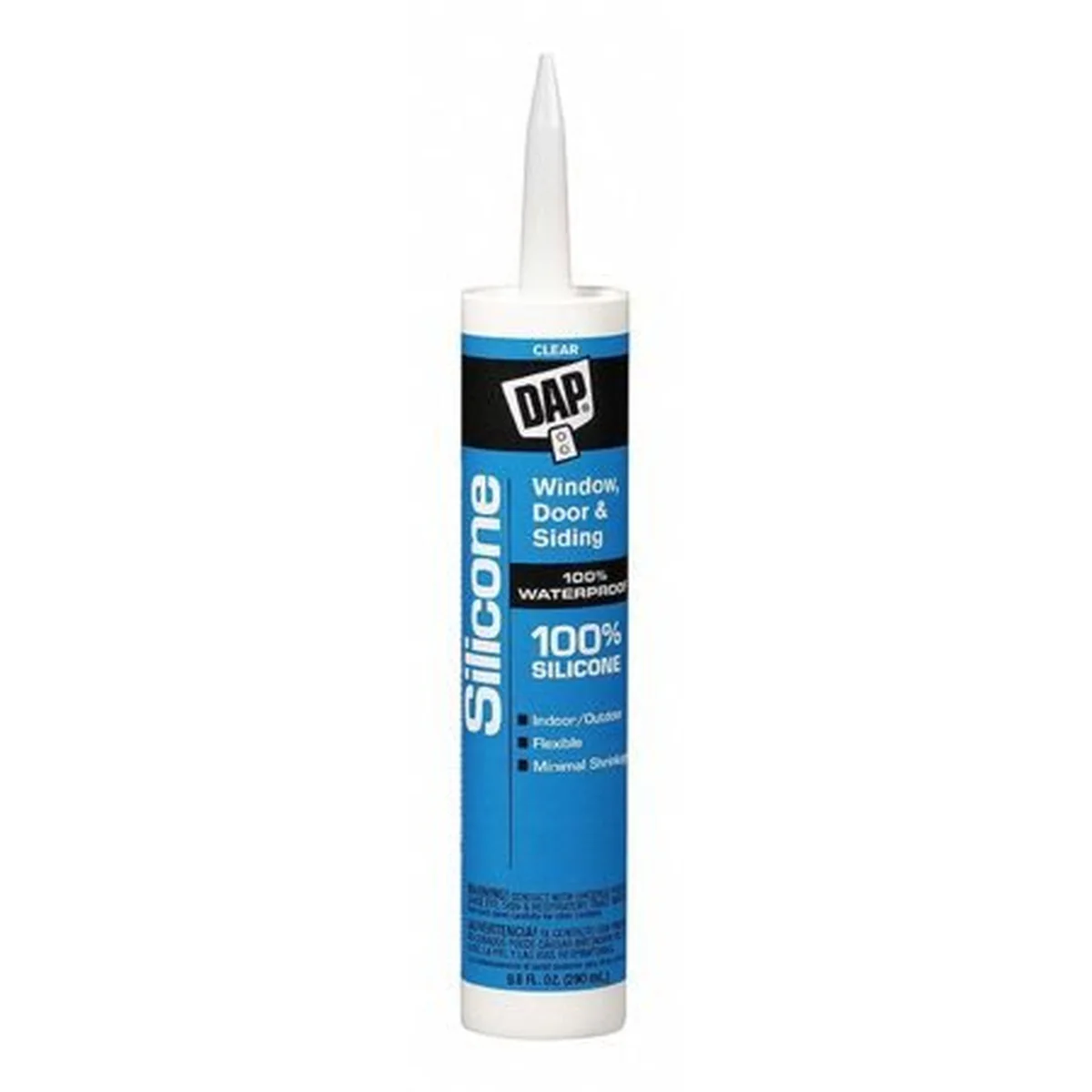 9.8 oz Clear Silicone Rubber Sealant