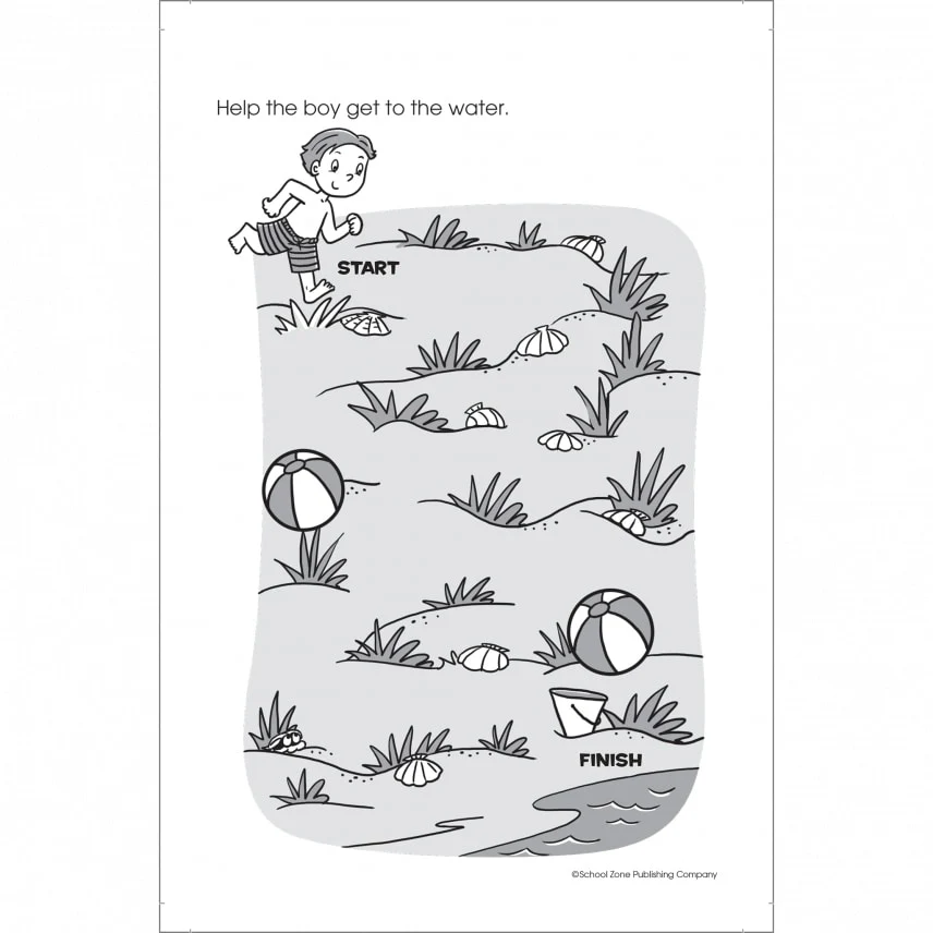 My First Mazes Preschool Workbook 02732