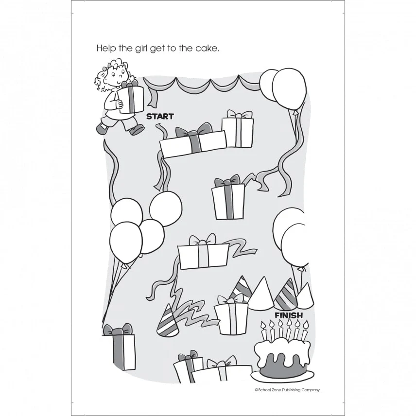 My First Mazes Preschool Workbook 02732