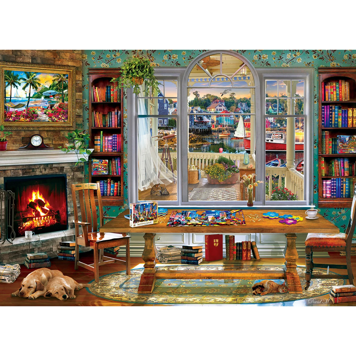 A Puzzling Afternoon 1000-Piece Puzzle 82130