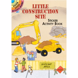 Little Construction Site Sticker Activity Book 0486418367