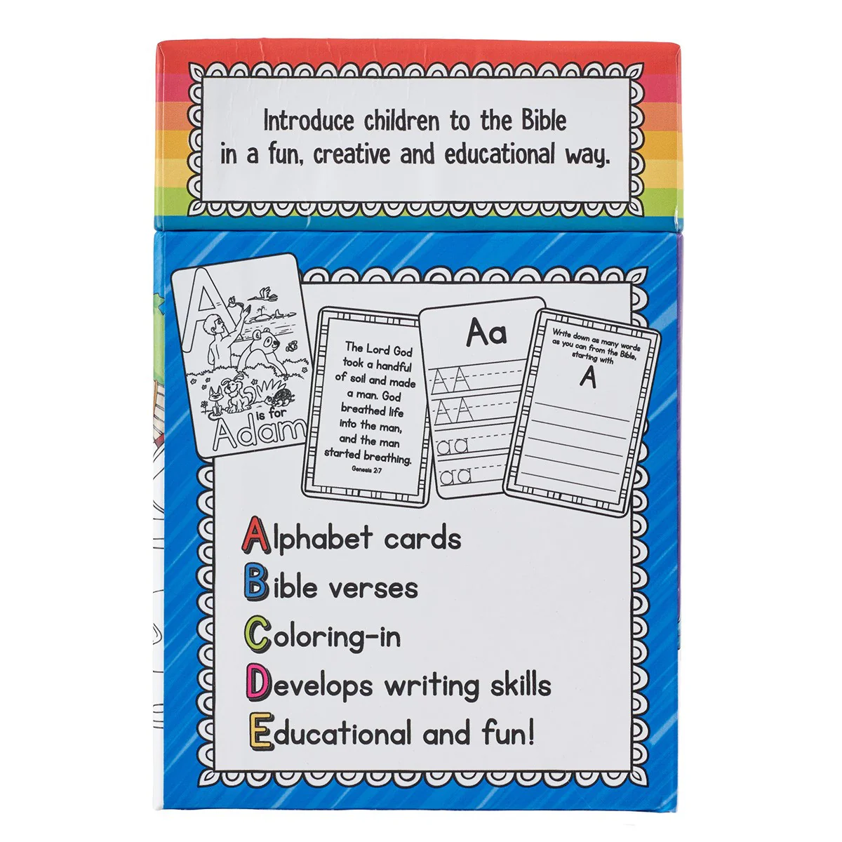 ABC Bible Fun Coloring Cards CBX012