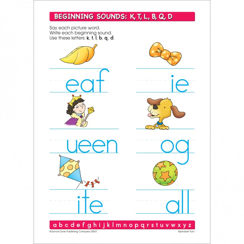 Alphabet Fun! Write and Reuse Workbook 03001