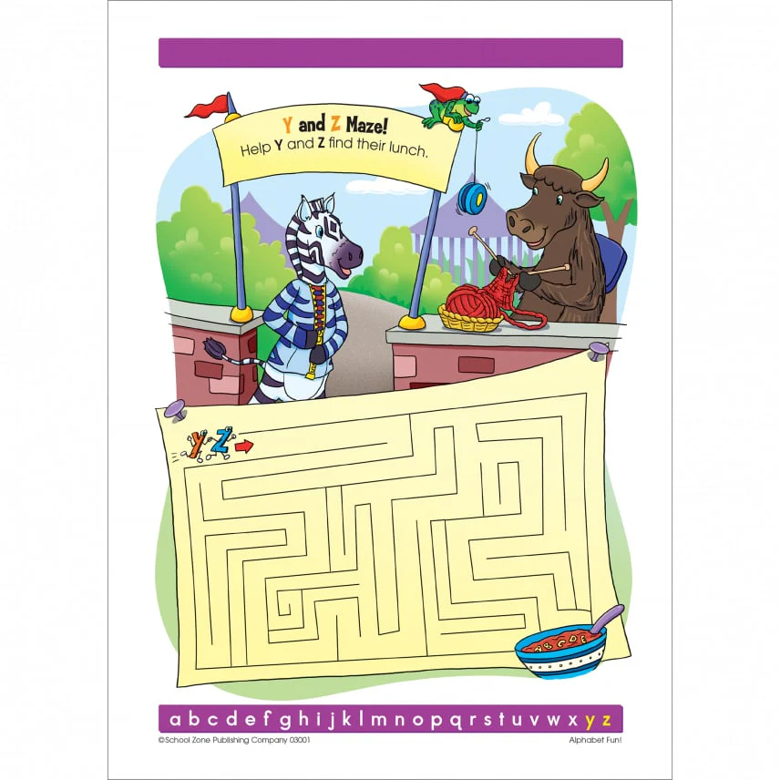 Alphabet Fun! Write and Reuse Workbook 03001