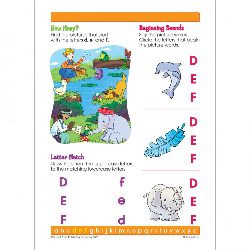 Alphabet Fun! Write and Reuse Workbook 03001