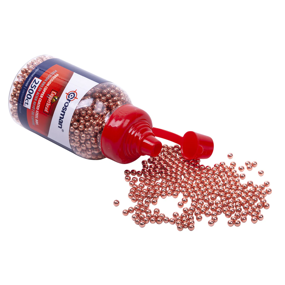 Copperhead Copper Coated Steel BBs 4.5mm 2500 Count 0747