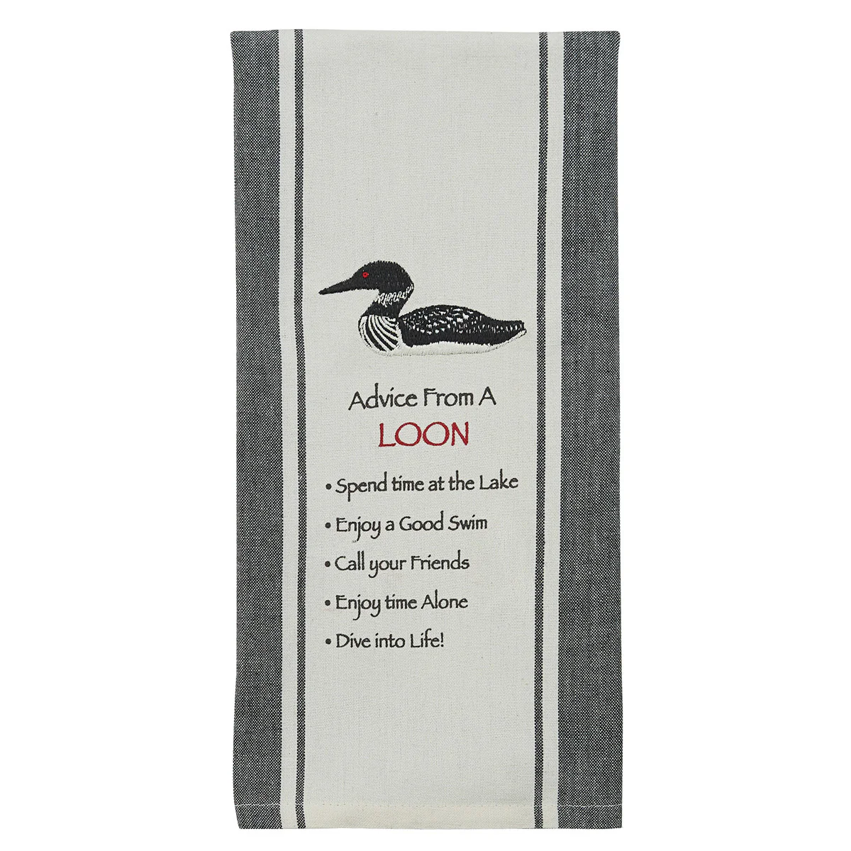 Advice from a Loon Dishtowel 7499-999