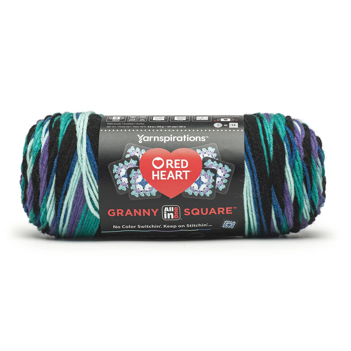 All in One Granny Square Yarn E310