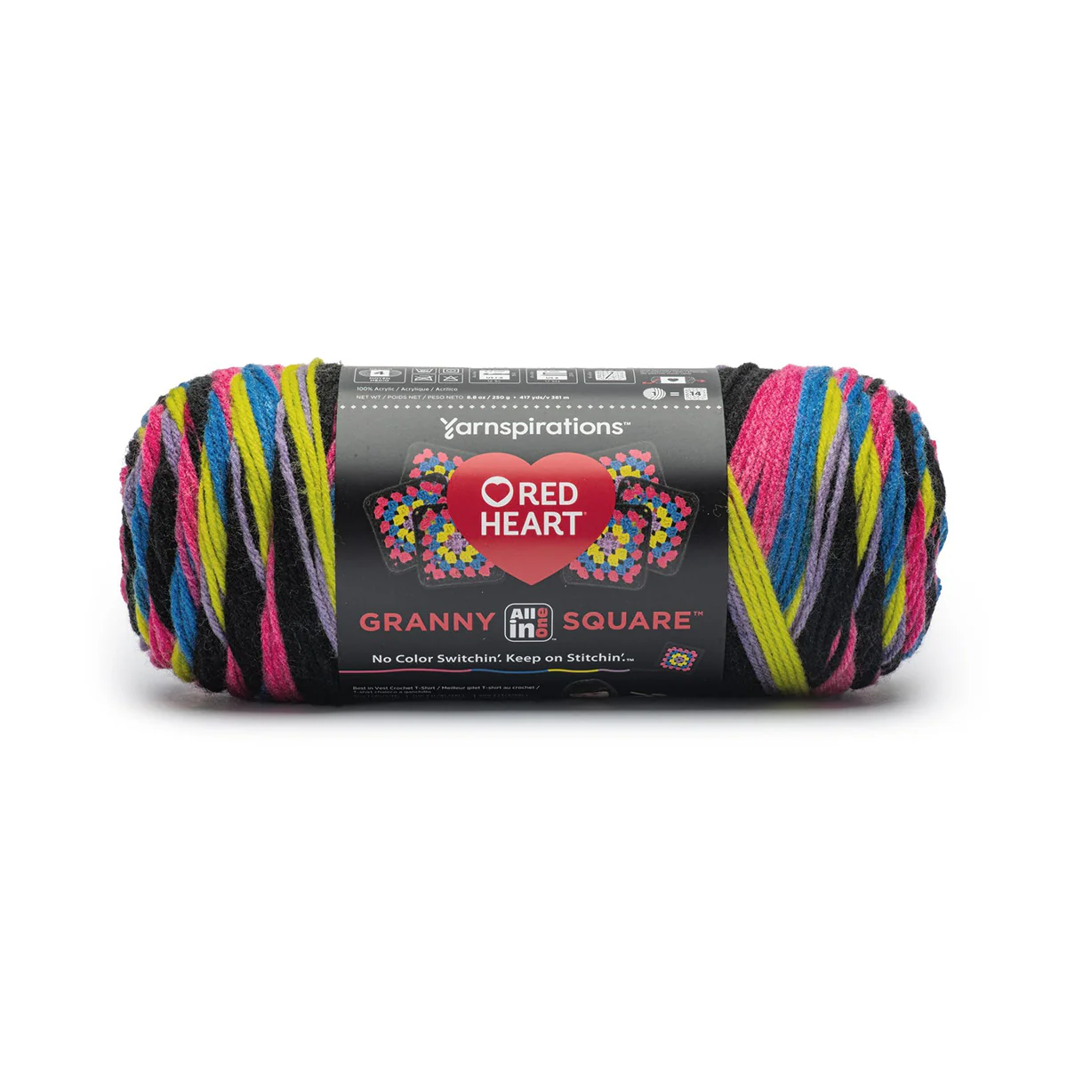 All in One Granny Square Yarn E310