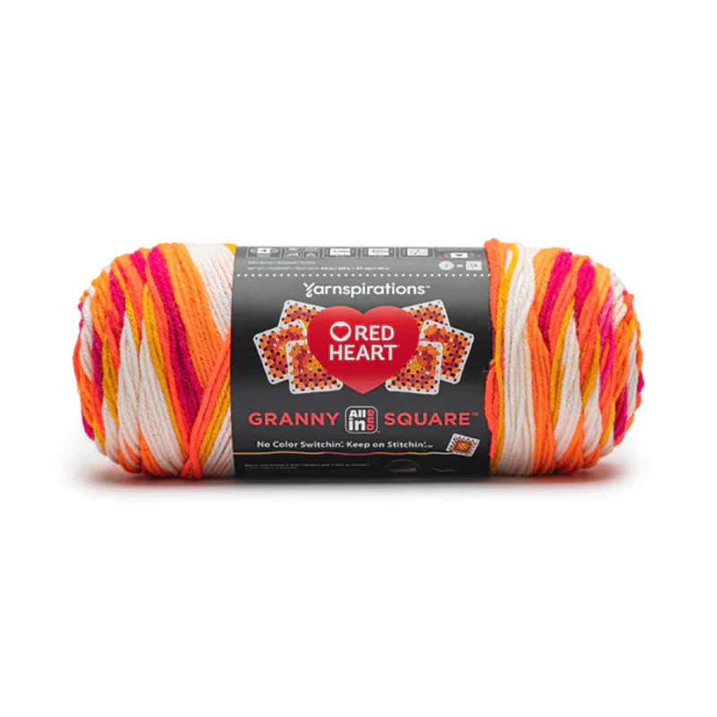 All in One Granny Square Yarn E310