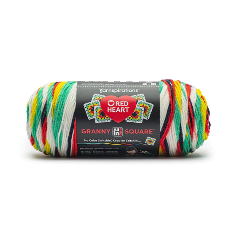 All in One Granny Square Yarn E310