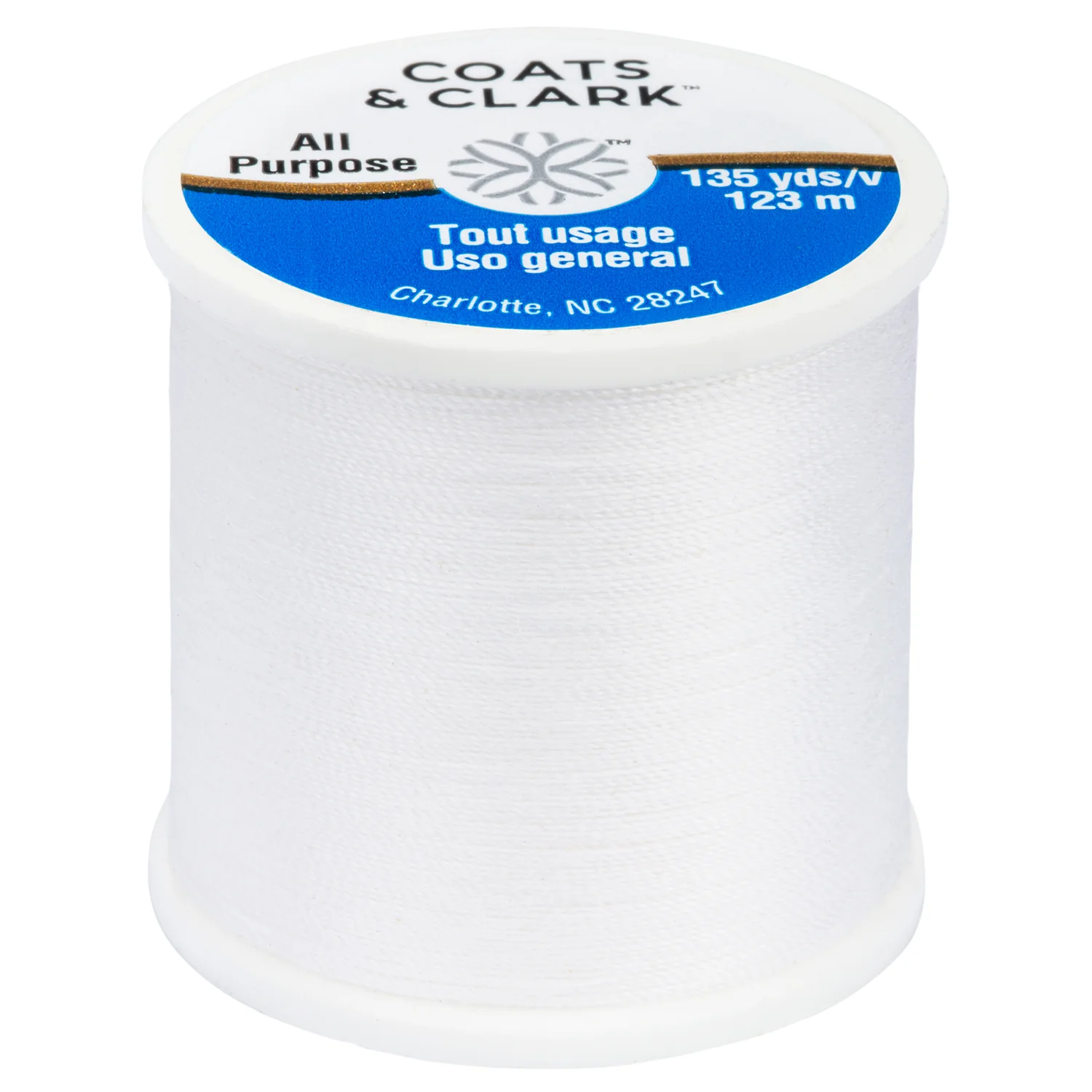 All-Purpose Basic Colors Polyester Thread 135 Yards