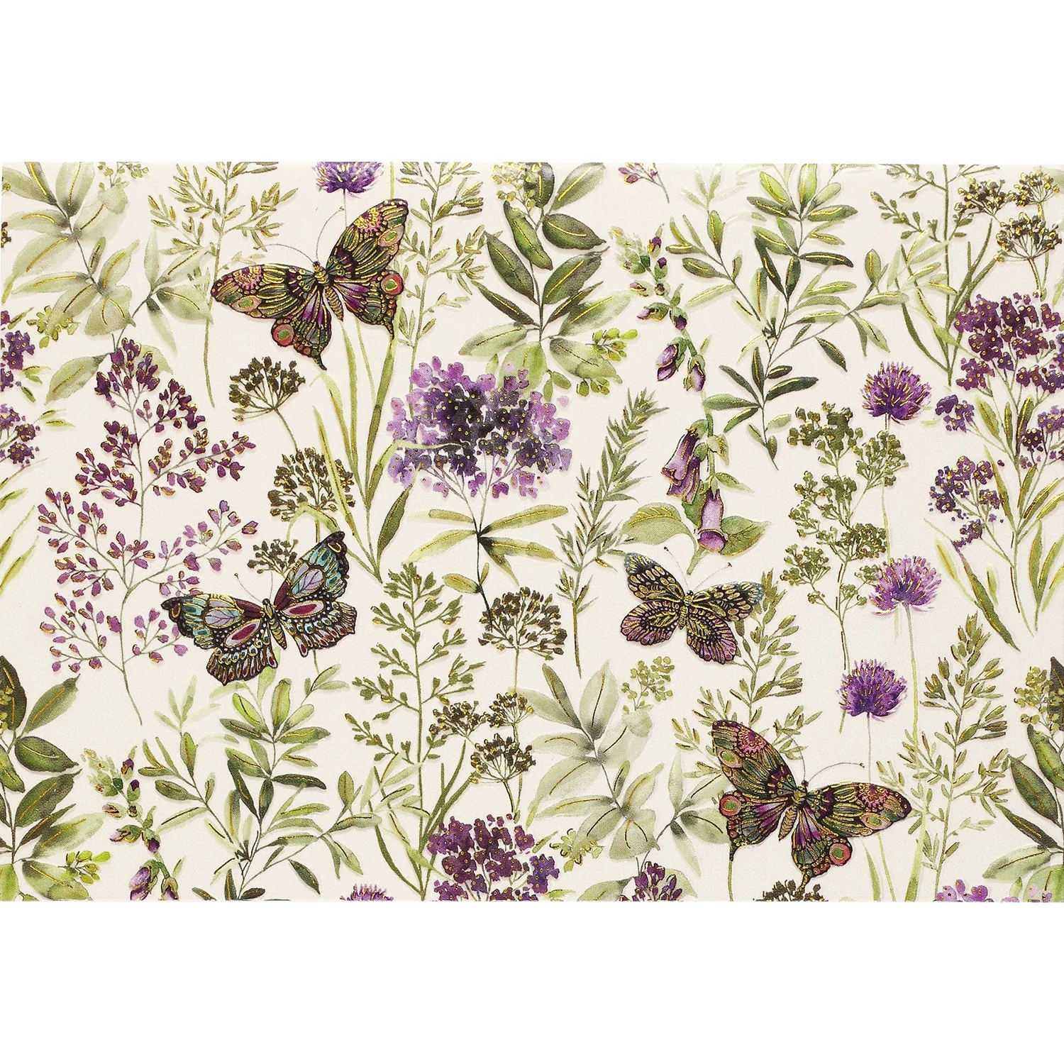Amethyst Butterflies Notecards 339041