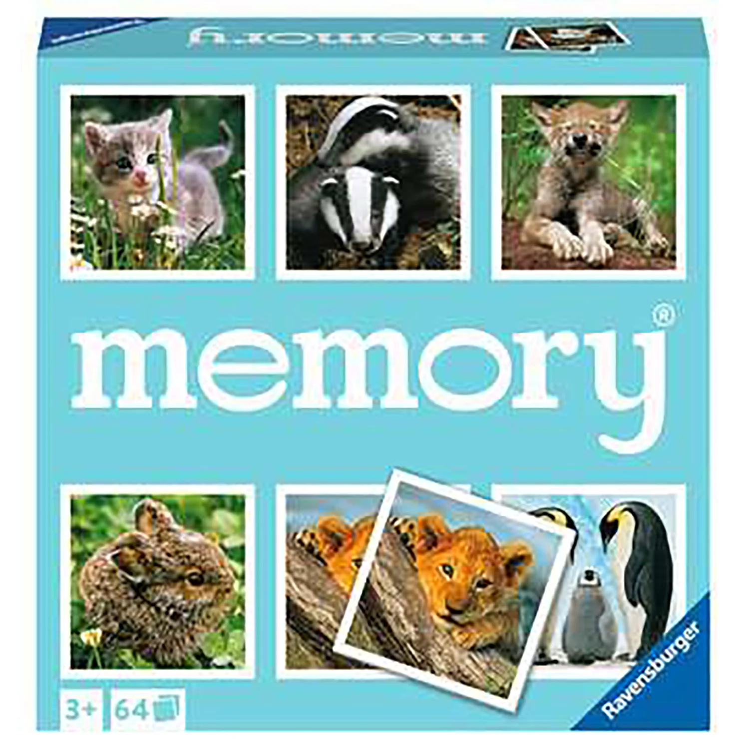 Animal Babies Memory Game 20879