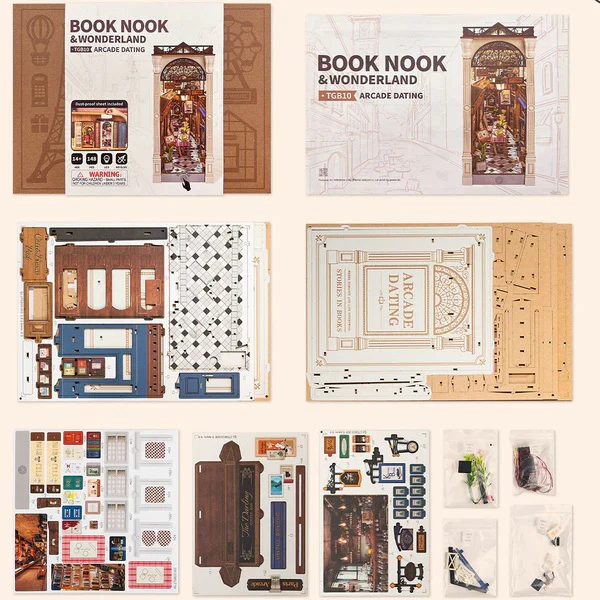 Arcade Wonderland DIY Book Nook Kit TGB10