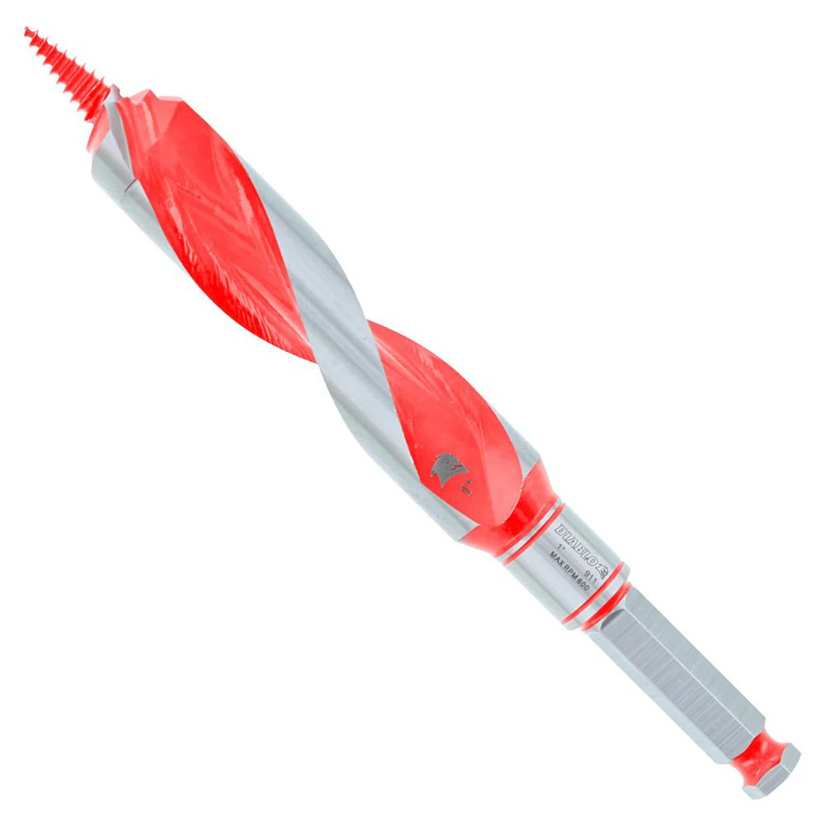 1 in. X 7-1/2 in. High Carbon Steel Auger Drill Bit for Wood and Nail-Embedded Wood
