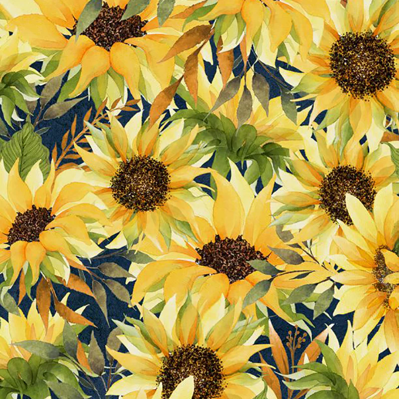4519-autumn-sun-collection-packed-sunflowers-cotton-fabric-32084-2.webp Autumn Sun Collection Packed Sunflowers Cotton Fabric 32084