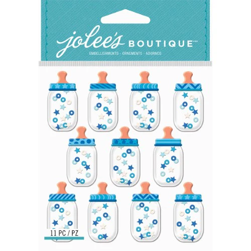 Baby Boy Bottles Shaker Stickers E50-21932