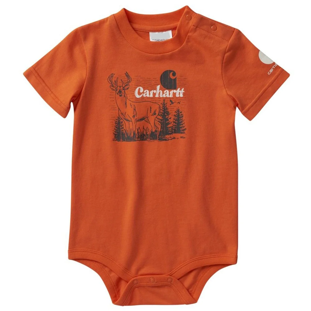 Baby Boy Deer Short Sleeve  Bodysuit CA6245