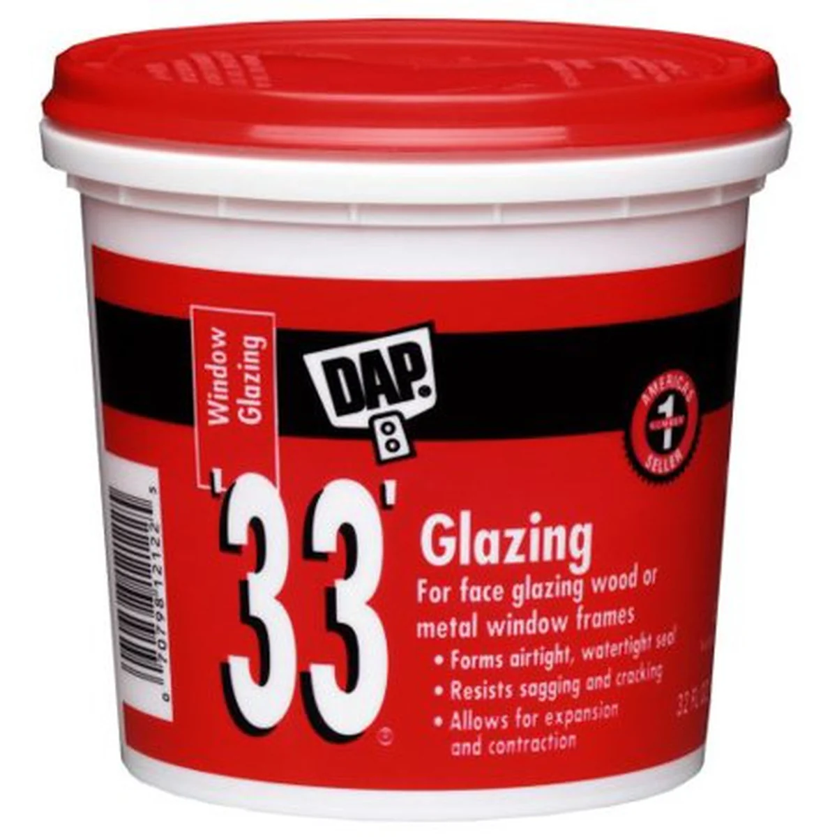1-Quart White Glazing Compound