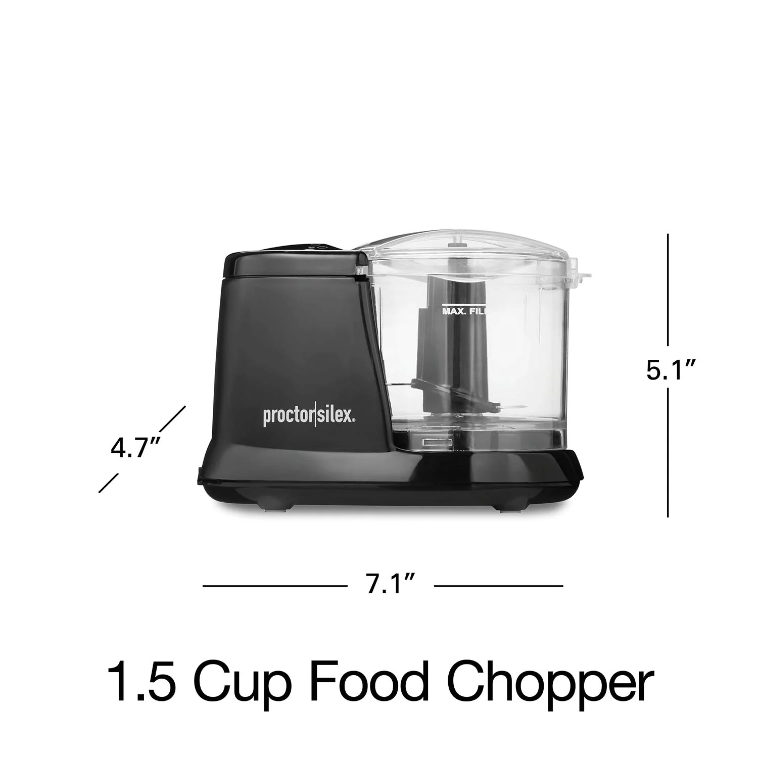 1.5 Cup Food Chopper 72507PS