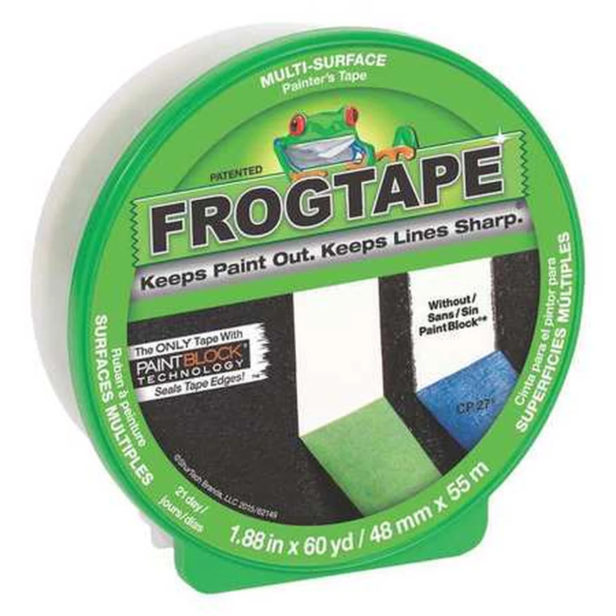 1.875 in. X 60 yd Green Painter's Tape
