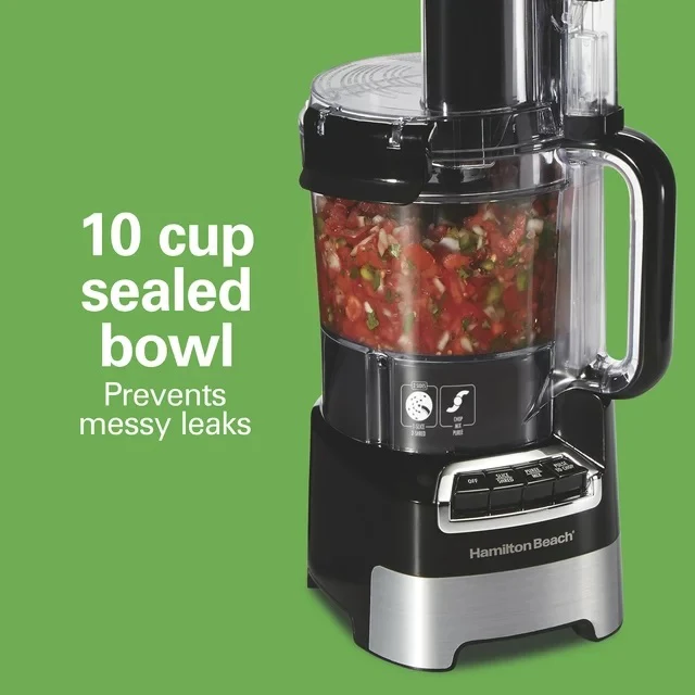 10-Cup Stack & Snap Food Processor 70723C