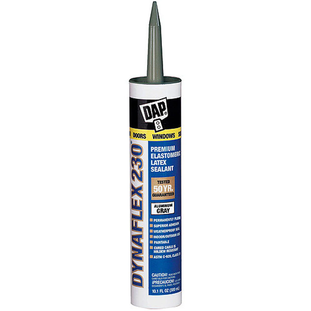 10.1 oz.  Dynaflex 230 Gray Premium Window Door And Trim Latex Sealant