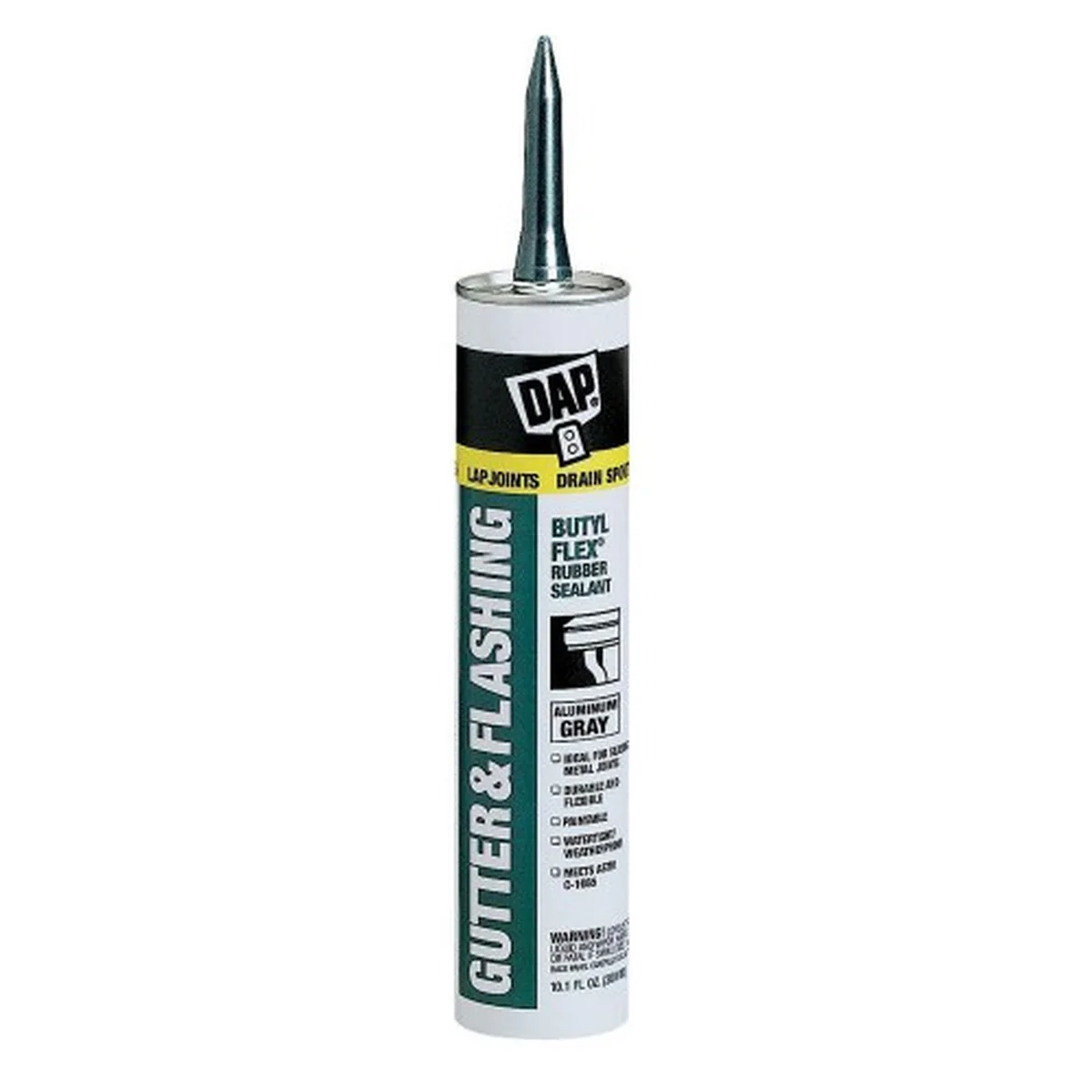 10.1 oz. Gray Butyl Flex Gutter & Flashing Sealant