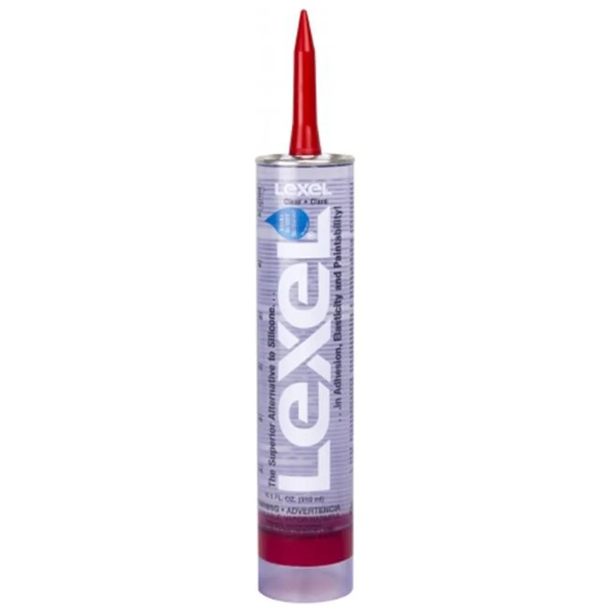 10.5 oz Clear Adhesive Sealant Caulk