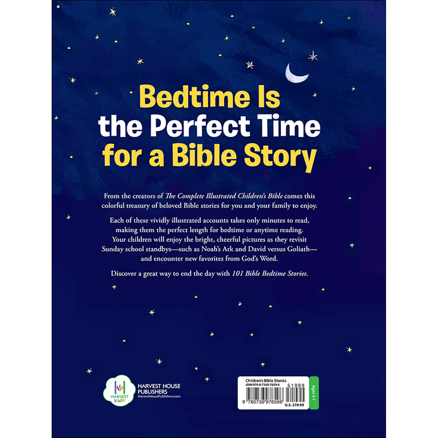 101 Bible Bedtime Stories 9780736976596