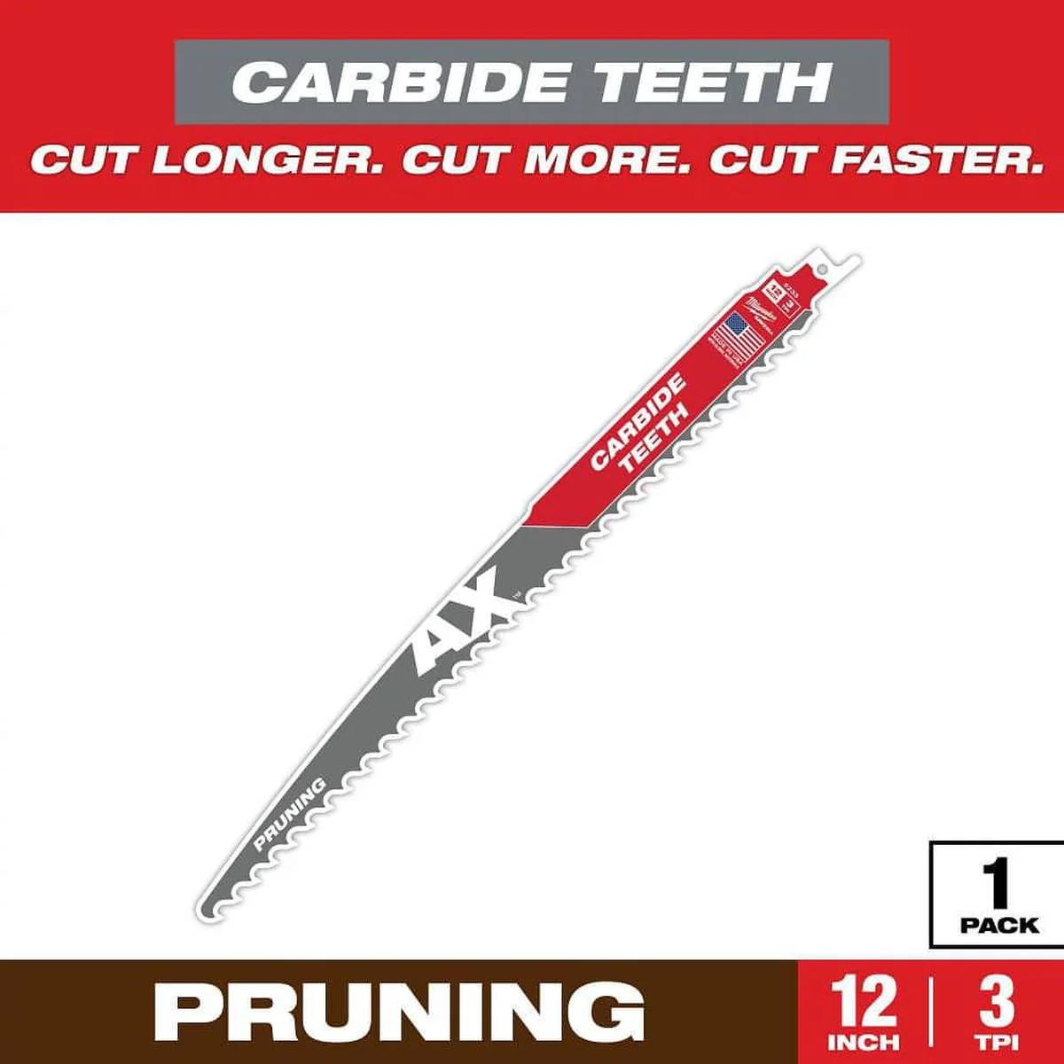 831-12-in.-3-tpi-the-ax-with-carbide-teeth-sawzall-blade-1pk-2.webp 12 in. 3 TPI The Ax With Carbide Teeth Sawzall Blade 1Pk