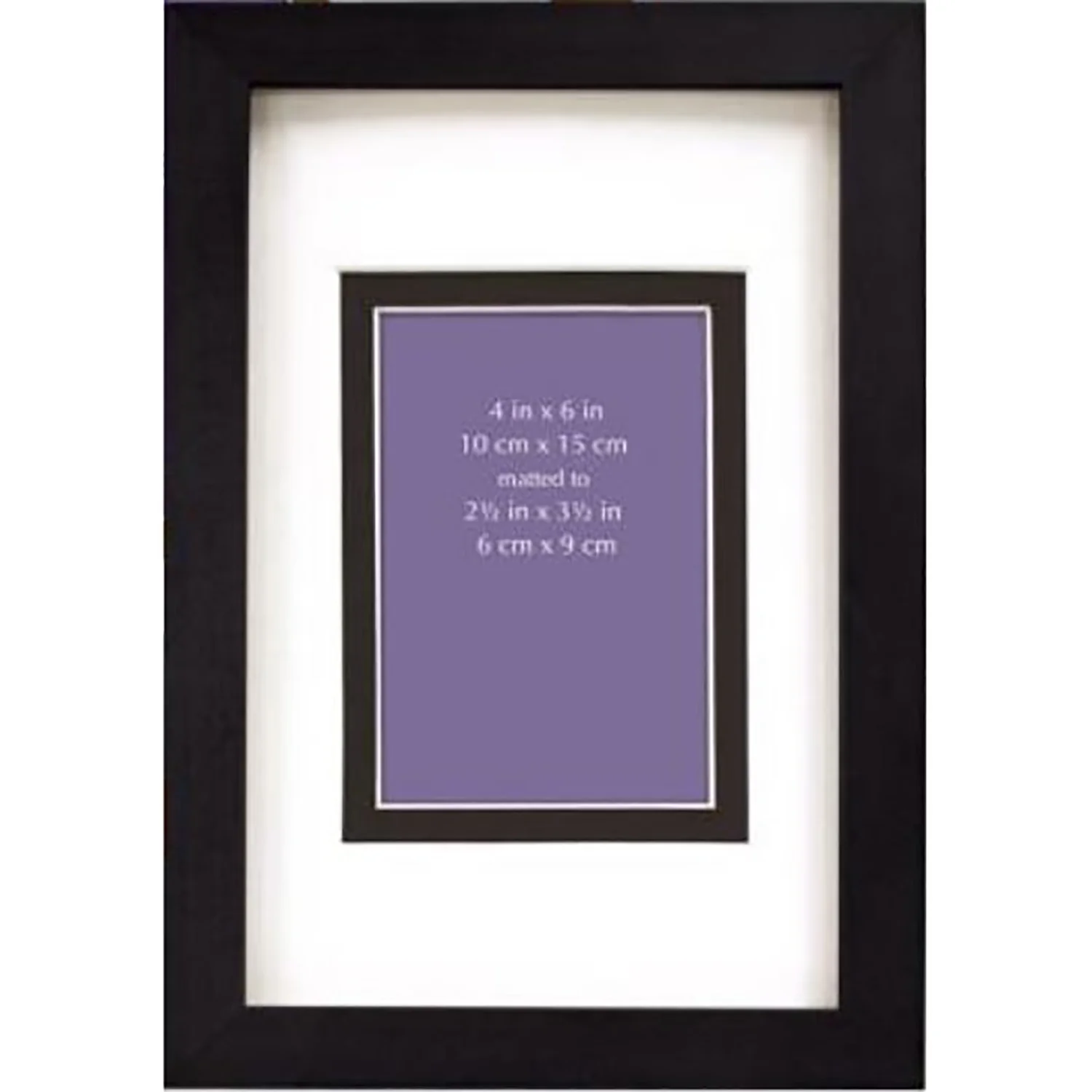 Linear Wood Frame with Mat 46729