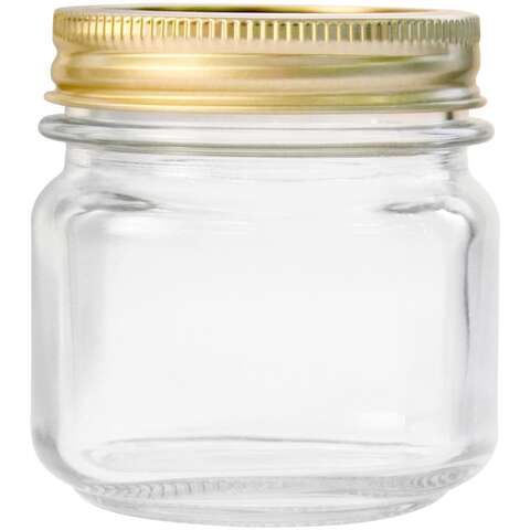 12-Pack Regular Mouth Half Pint Canning Jars HCT1208-G