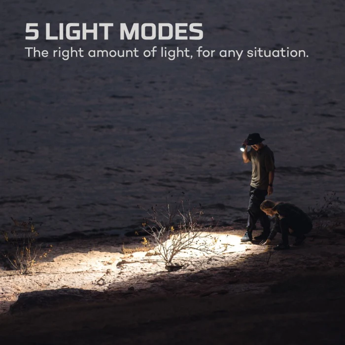 12K Lumen Rechargeable LED Flashlight NEB-FLT-1007